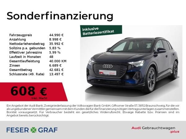 Audi Q4 e-tron S line 35 Pano/Wärmepumpe/AHK