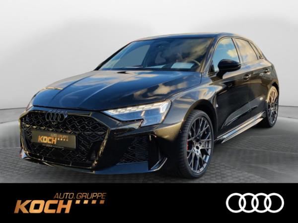 Audi RS3 RS 3 Sportback RS-Exterieurpaket, 280 km/h, RS-Schalensitze, Panoramad., Assistenz-Paket, Sport-Abga