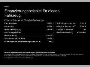 Mercedes-Benz E 300 T de AMG Line Burmester-4D Totwinkel AHK