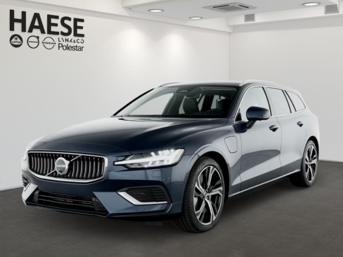 Volvo V60 T6 Plus Bright Plug-In Hybrid AWD EU6d Panoramadach Voll-LED El. Panodach Navi Leder