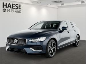 Volvo V60 T6 Plus Bright Plug-In Hybrid AWD EU6d Panoramadach Voll-LED El. Panodach Navi Leder
