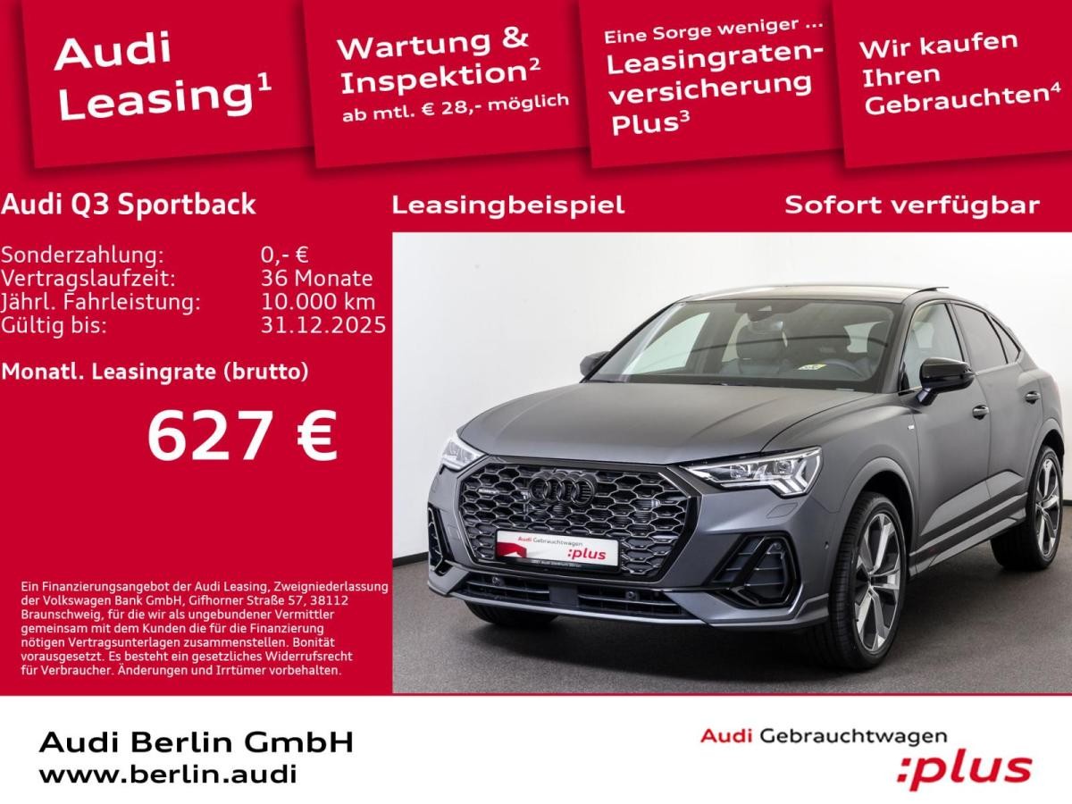 Audi Q3 Sportback S line 45 TFSI quattro S tronic