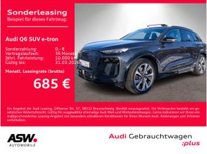 Audi Q6 e-tron Q6 SUV e-tron performance S line NAVI PANO HUD UVP 95885.-Eur// 0,25% Versteuerung ch