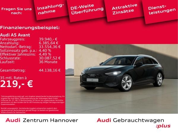 Audi A5 Avant 2.0 TFSI Kamera ACC Leder Sportstitze
