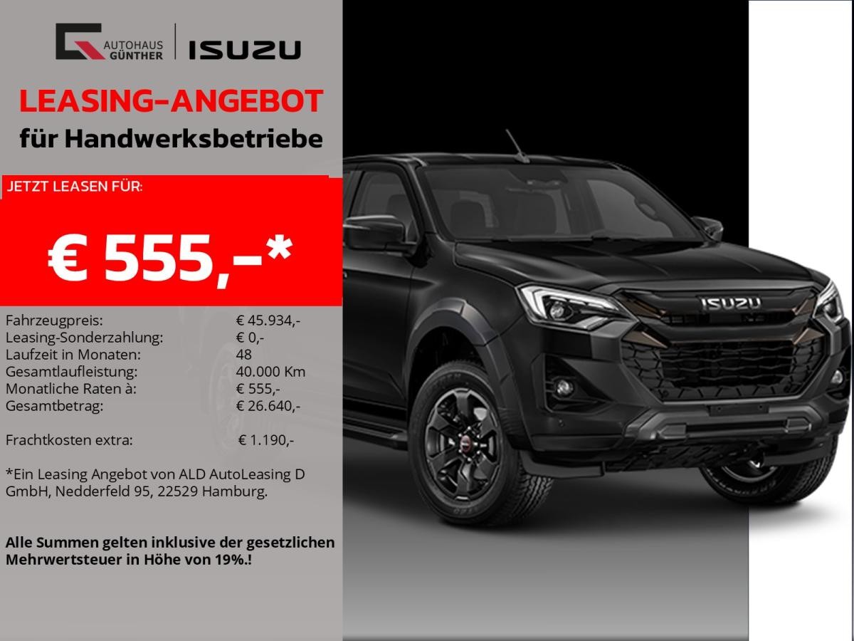 Isuzu D-MAX D-Max V-CROSS Doka Automatik 4WD Winter/Leder/Carplay