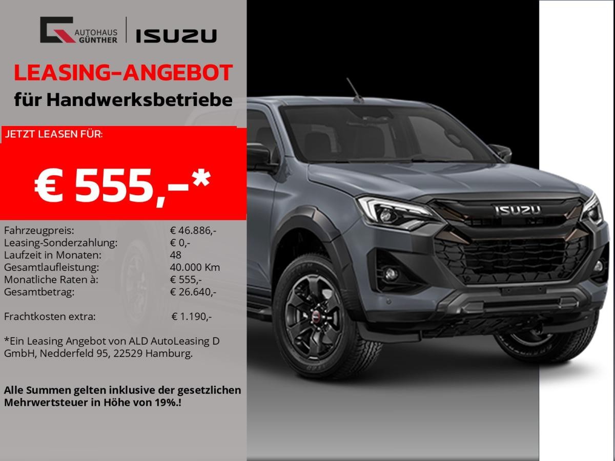 Isuzu D-MAX D-Max V-CROSS Doka Automatik 4WD Winter/Leder/Carplay
