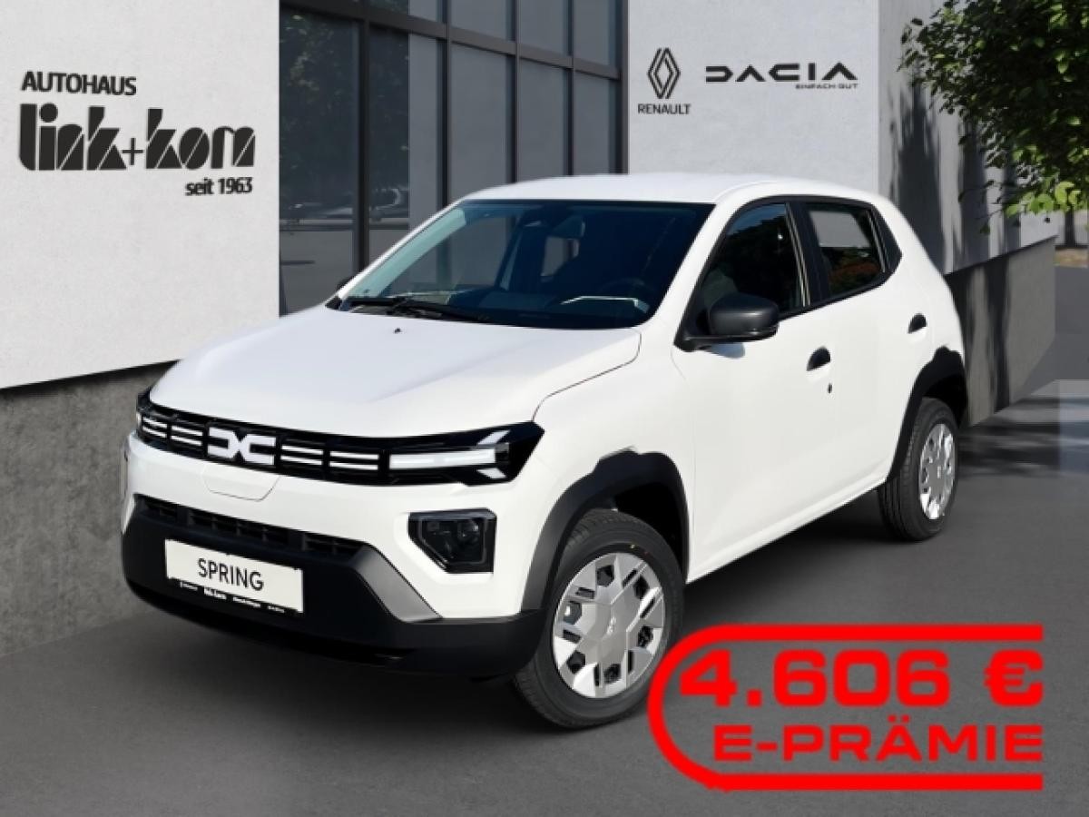 Dacia Spring Electric Essential 45 🖤Black-Week🖤Schuko 230V 🖤DAB-Radio🖤 Spurhalteass.🖤 Freisprechanlage