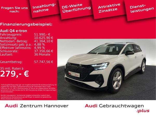 Audi Q4 e-tron 45 edition S line Matrix Pano AHK Navi