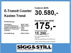 Ford Transit Courier 54 kWh🔋 ⚡E- Kasten Trend ⚡LIMITIERTES ANGEBOT⚡TEMP*CAM*PDC*SYNC4*