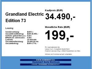 Opel Grandland Electric Edition 73 kWh #Wärmepumpe#