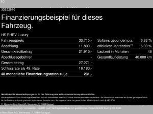 MG HS PHEV Luxury NAVI, KLIMA, 360 GRAD, MEMORY