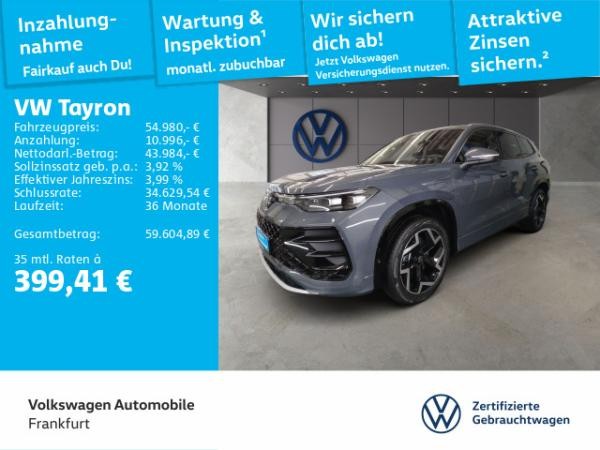 Volkswagen Tayron 1.5 TSI DSG eHybrid R-Line Navi AHK Spurwechselassistent