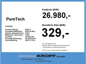 Peugeot 3008 1.2 Fin. ab 2,99 % Navi,Lenkradheizung