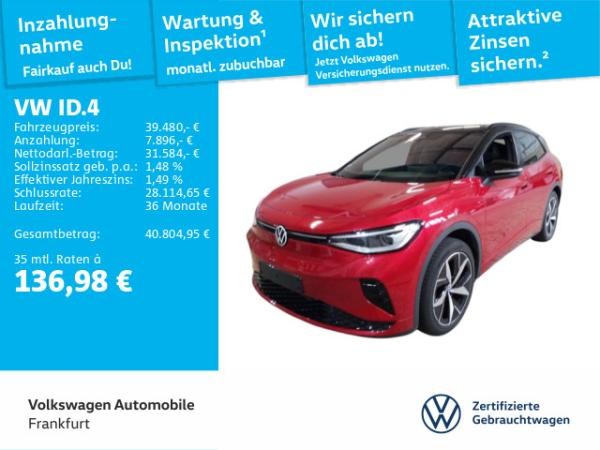Volkswagen ID.4 GTX 4Motion IQ.Light Navi SideAssist AHK FrontAssist
