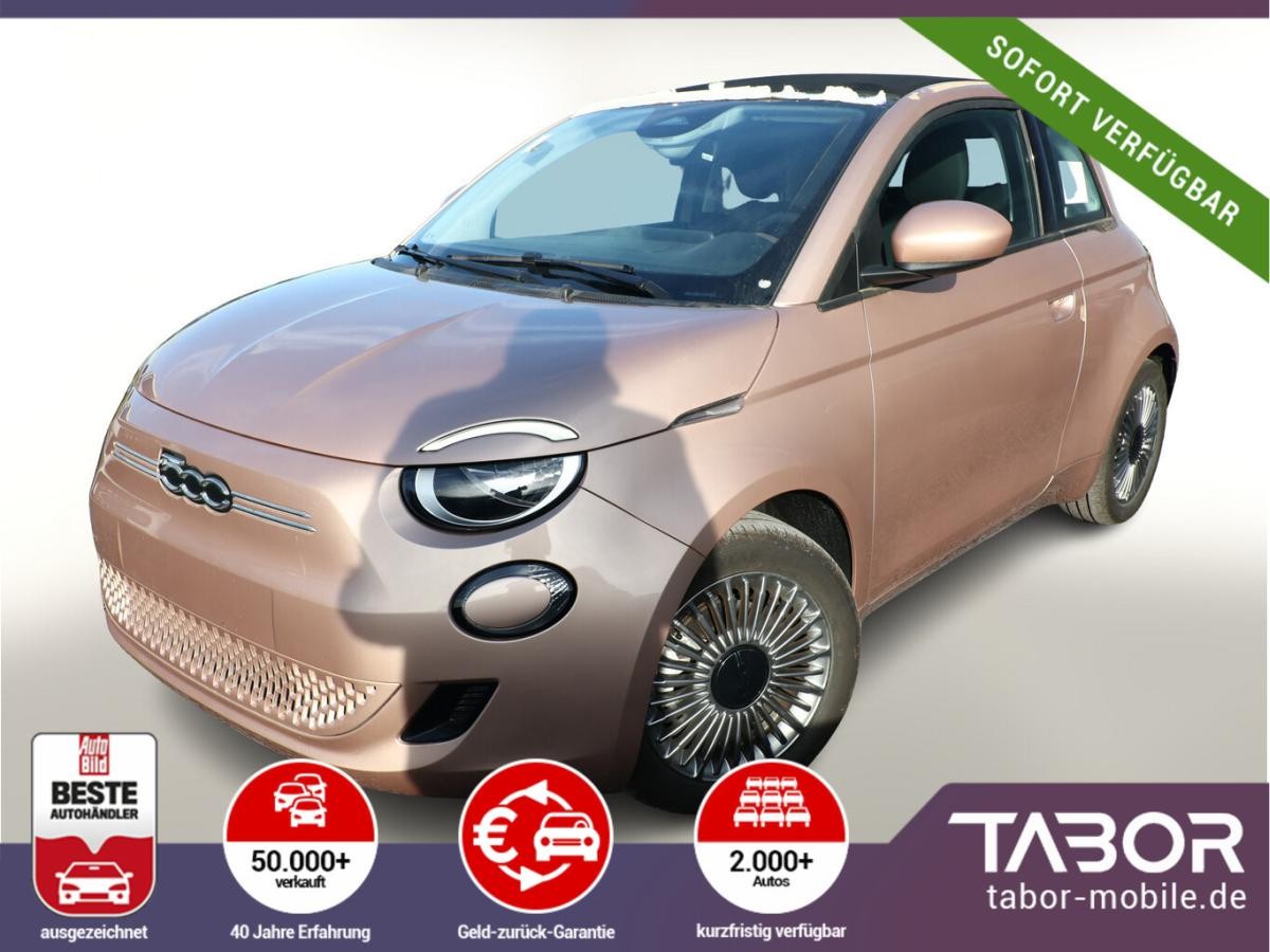 Fiat 500e Cabrio 42 kWh SchuKo 16Z CarP Klimaaut DigC