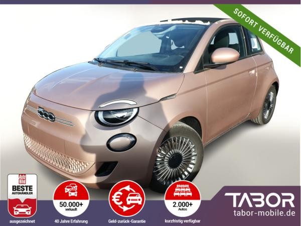 Fiat 500e Cabrio 42 kWh SchuKo 16Z CarP Klimaaut DigC Fiat 500e Cabrio 42 kWh SchuKo 16Z CarP Klimaaut DigC