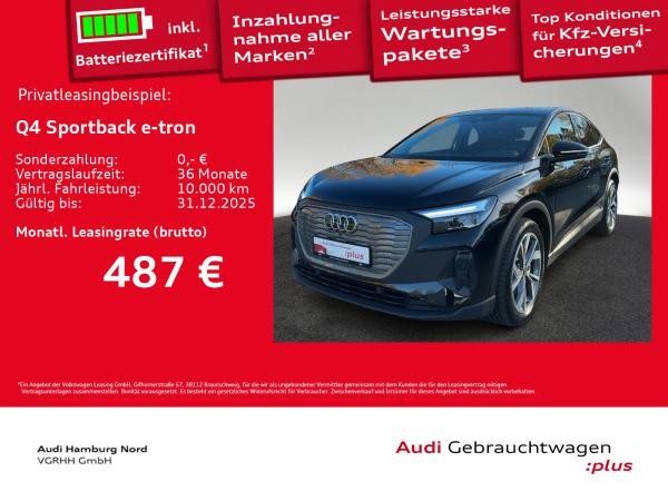 Audi Q4 e-tron Q4 Sportback 45 e-tron S line AHK ACC Nav Kamera