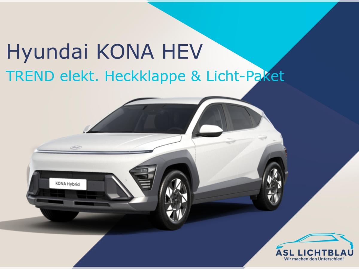 Hyundai KONA 1.6 GDi Hybrid TREND elekt. Heckklappe & Licht-Paket