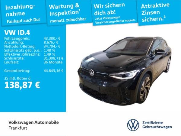 Volkswagen ID.4 GTX 4Motion IQ.Light Navi ParkAssistPro LaneAssist