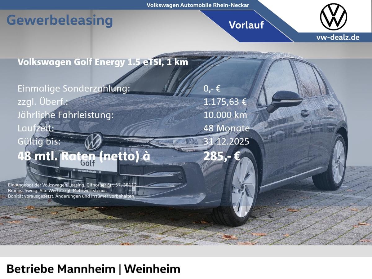 Volkswagen Golf Energy 1,5 l eTSI DSG AHK NAVI LED APP