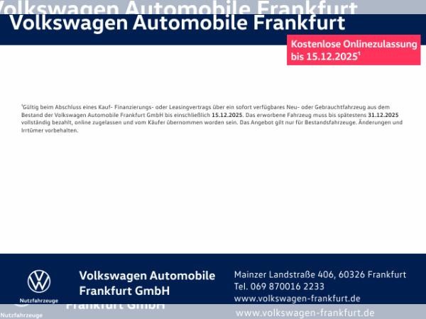 Volkswagen Caravelle Style 2,0 l TDI 8-Gang Automatik Radst. 3100 mm