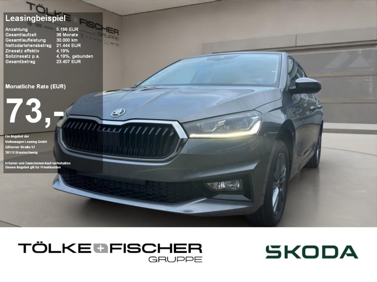 Skoda Fabia SOFORT VERFÜGBAR! 1.0 TSI Tour Kamera Navi DynLicht KeyLess