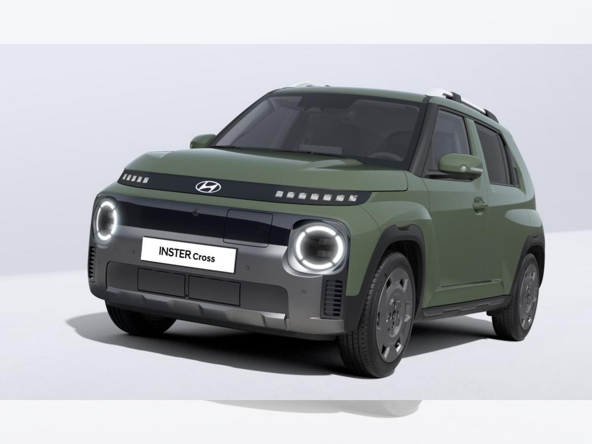 Hyundai INSTER CROSS ❄️WINTER-AKTION❄️49kWh 360° Kamera Wärmepumpe ACC SHZ Navi Dachrehling