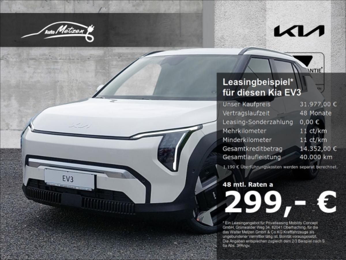 Kia EV3 58,3-kWh MY26 Air  P1 💥 CYBER MONDAY KRACHER 💥