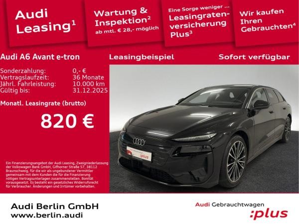Audi A6 e-tron A6 Avant e-tron performance NAVI 360°K LED VIRTUAL Audi A6 e-tron A6 Avant e-tron performance NAVI 360°K LED VIRTUAL