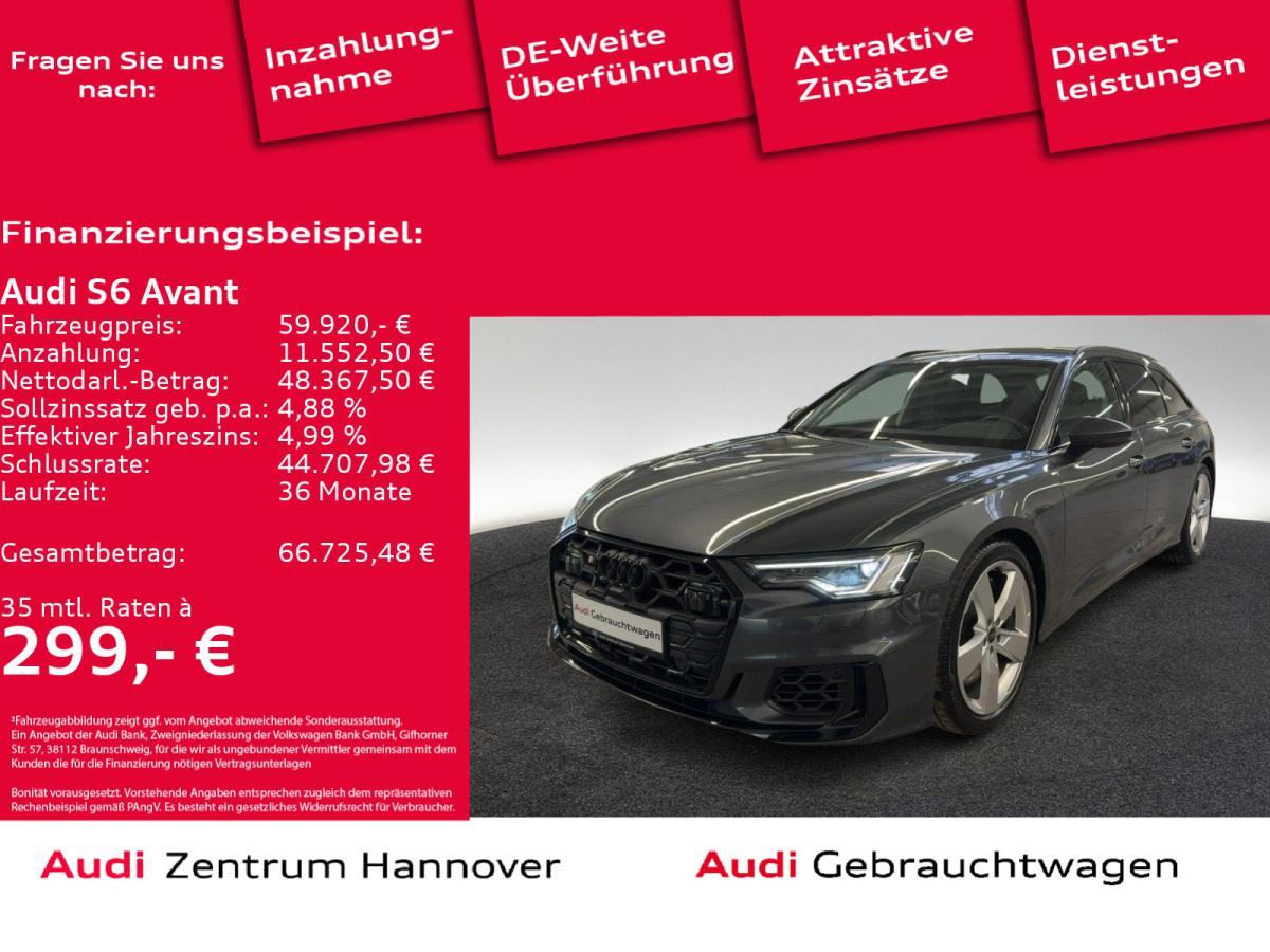 Audi S6 Avant 55 TDI quattro Matrix Kamera AHK Navi