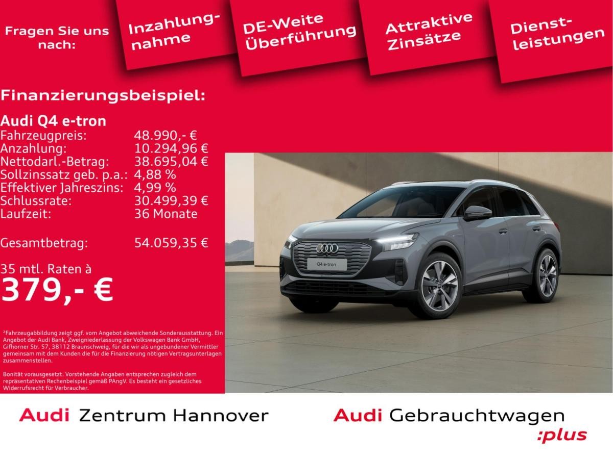 Audi Q4 e-tron 45 quattro Pano Kamera virtual Cockpit