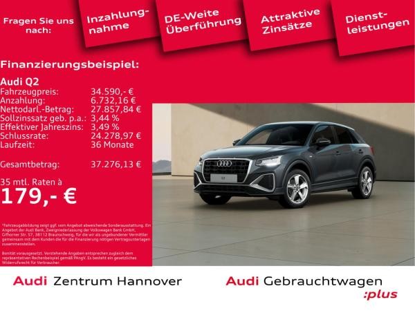 Audi Q2 S line 35 TFSI Kamera LED AHK Leder virtual