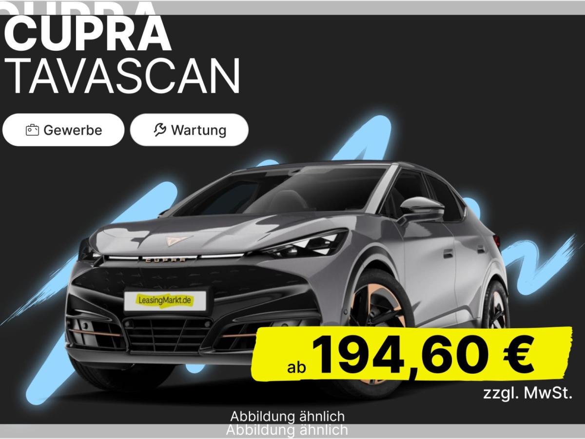 Cupra Tavascan Endurance 77 kWh | inkl. Wartung | Gewerbe