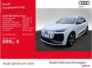 Audi Q6 e-tron S-Line qu ACC B&O HuD MATRIX NAVI PANO