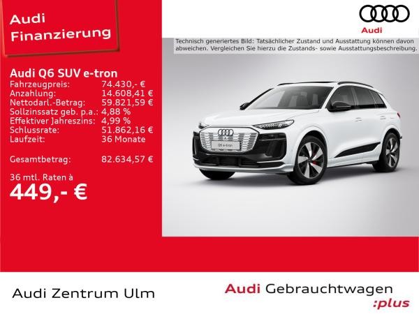 Audi Q6 e-tron S-Line qu ACC B&O HuD MATRIX NAVI PANO