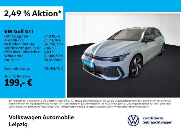 Volkswagen Golf VIII GTI 2.0 TSI DSG *Black Style*Anschlussgarantie*