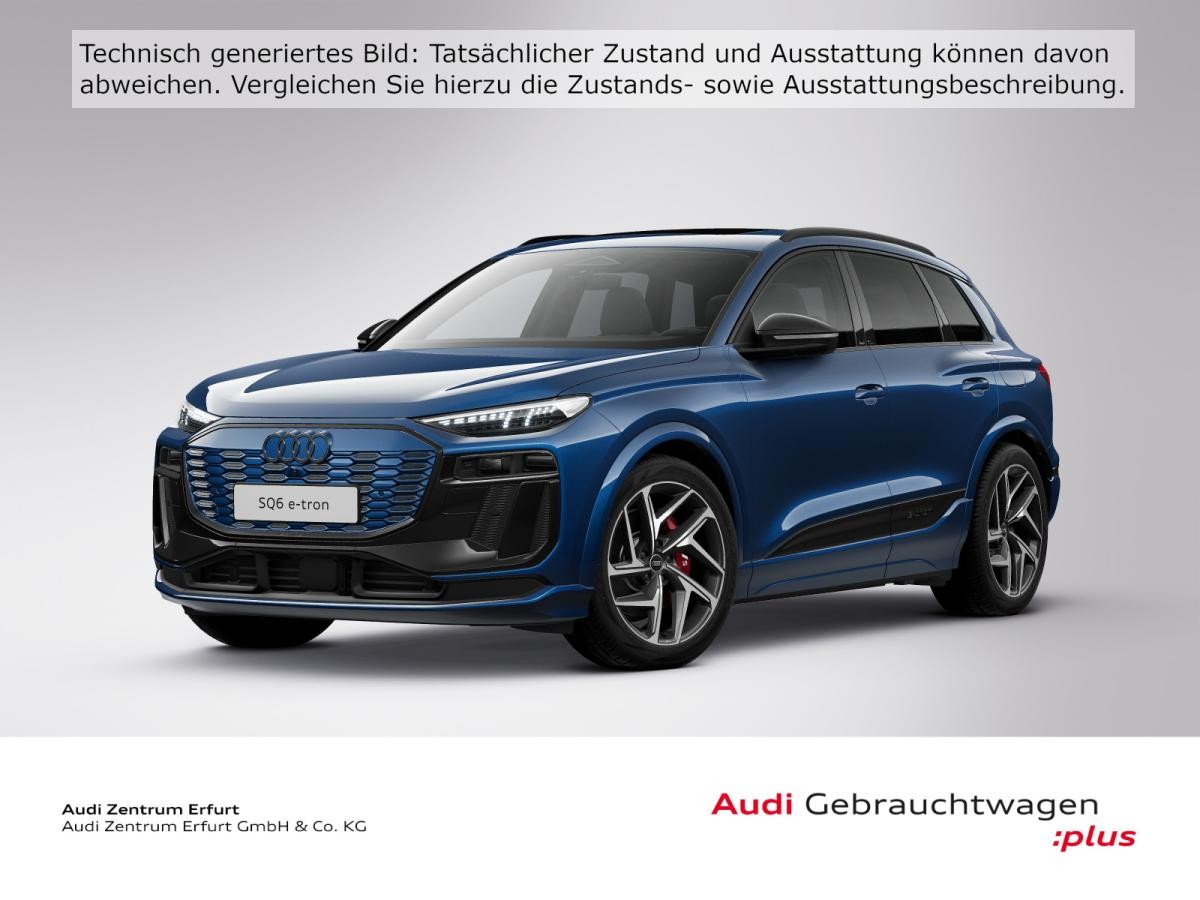 Audi SQ6 e-tron quattro edition one blue