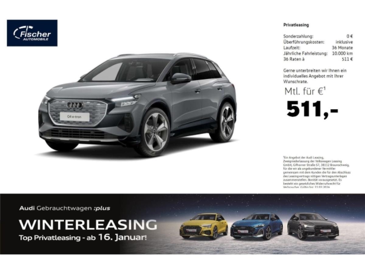 Audi Q4 e-tron e-tron 55 quattro AHK/W-Pumpe/RFK/21''