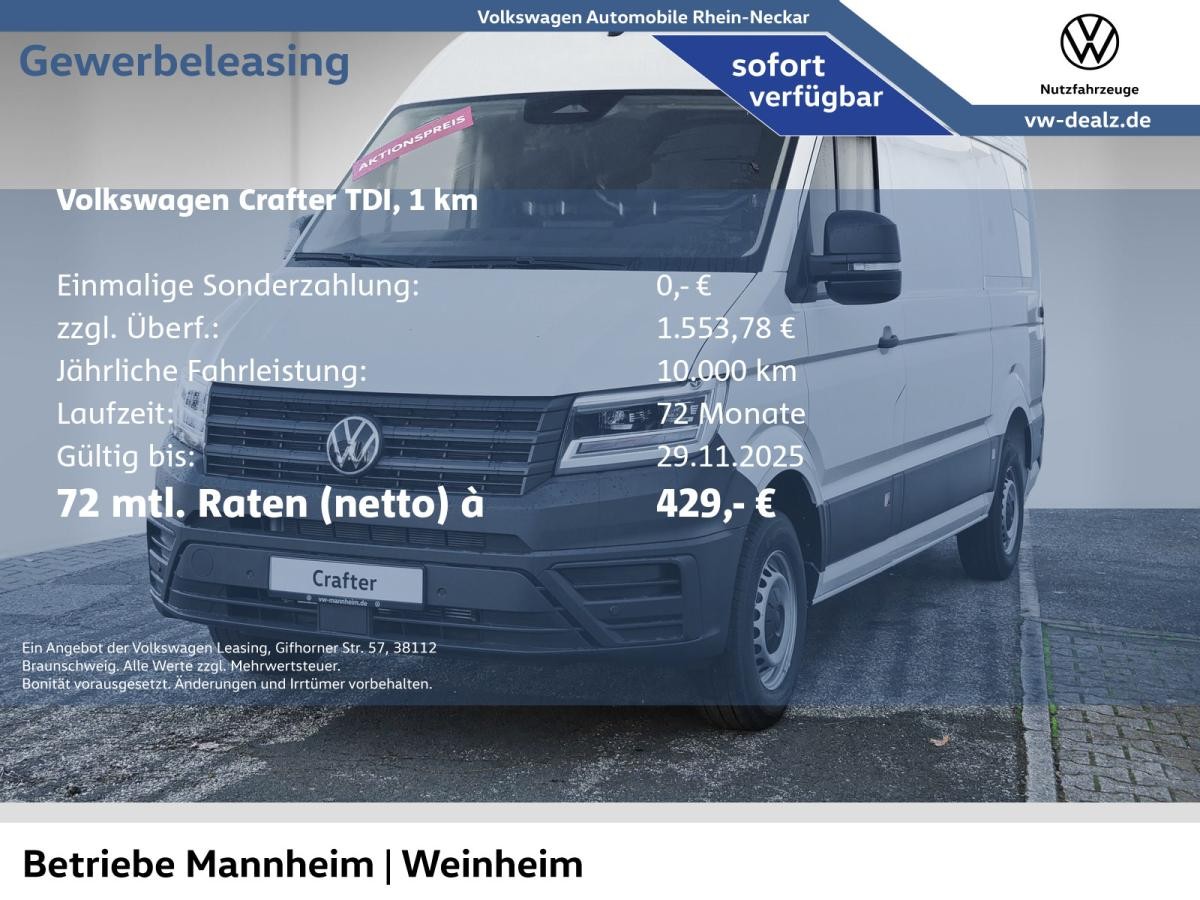 Volkswagen Crafter 35 Kasten 2,.0 TDI Black-Dealz-Week