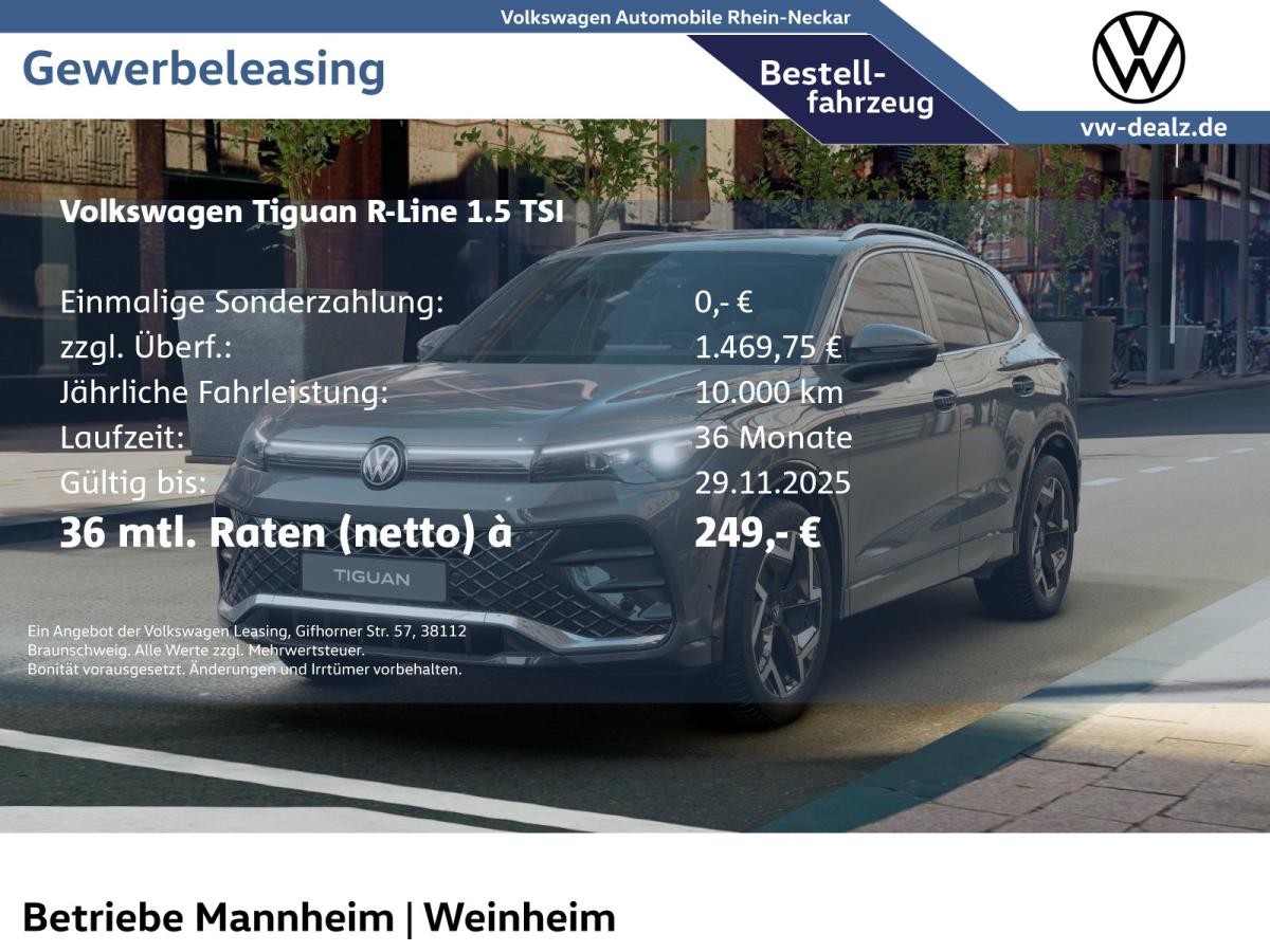 Volkswagen Tiguan R-Line 1.5 TSI DSG Black-Week-Dealz