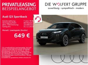 Audi Q3 Sportback TFSI quattro S line S tronic*AHK*MATRIX*