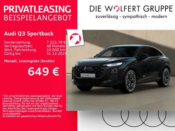 Audi Q3 Sportback TFSI quattro S line S tronic*AHK*MATRIX*