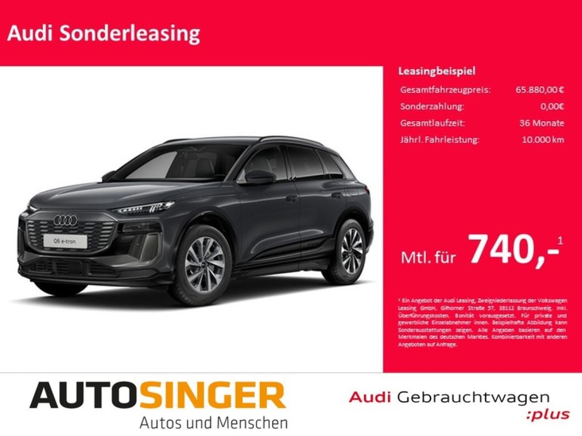 Audi Q6 e-tron 2x S line qua *AHK*WÄRME*360*NAVI*ACC*