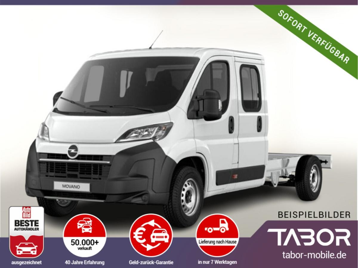Opel Movano Fahrgestell DoKa D140 35+ L3 Kam 7"DAB