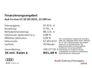 Audi e-tron GT Squ. *MATRIX*Allr.Lenk*PANO*B&O*HdUp*