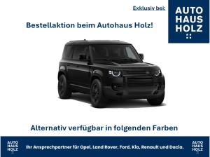 Land Rover Defender FACELIFT NEUWAGENAKTION 110er! 19ZOLL SCHWARZ - SCHWARZ PAKET - 360 KAMERA - SHZ - RESERVESPERR- FAH
