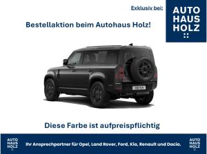Land Rover Defender FACELIFT NEUWAGENAKTION 110er! 19ZOLL SCHWARZ - SCHWARZ PAKET - 360 KAMERA - SHZ - RESERVESPERR- FAH
