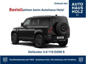 Land Rover Defender FACELIFT NEUWAGENAKTION 110er! 19ZOLL SCHWARZ - SCHWARZ PAKET - 360 KAMERA - SHZ - RESERVESPERR- FAH