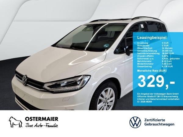 Volkswagen Touran HIGHLINE BLACK STYLE 1.5TSI DSG ACC.AHK.STHZG.KAMERA.7-SITZE.NAVI