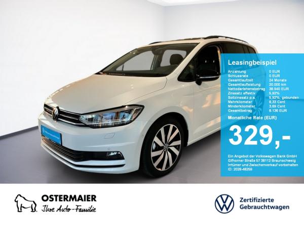 Volkswagen Touran HIGHLINE BLACK STYLE 1.5TSI DSG ACC.AHK.STHZG.KAMERA.7-SITZE.NAVI